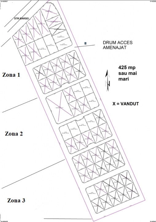De vanzare 60 de loturi de teren, in cartierul Stupini