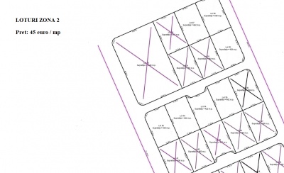 De vanzare 60 de loturi de teren, in cartierul Stupini